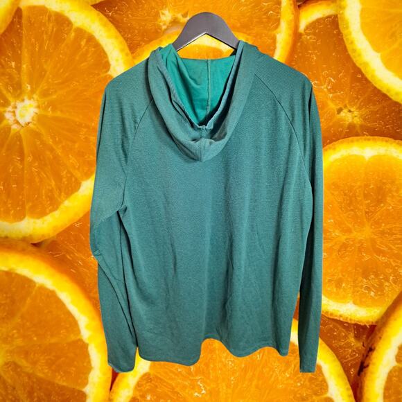 RUSSELL Men's Forest Green Training Fit dri-power 360 Pullover Hoodie Size L - Picture 3 of 7